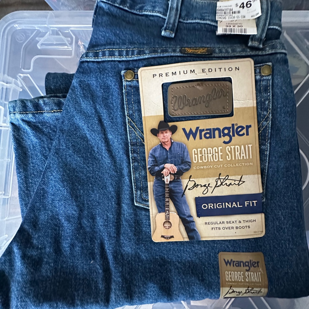 Wrangler Men’s Jeans 33x30 George Strait edition